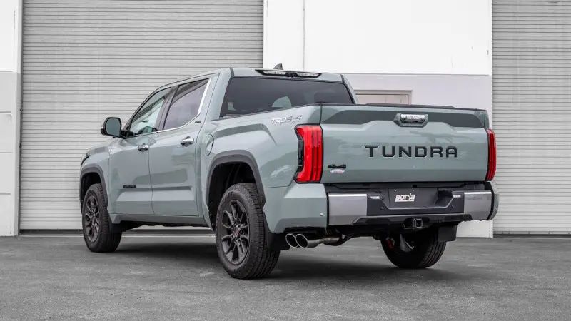 Borla 22-24 Toyota Tundra 3.4L V6 (Inc. Hybrid) Ext. Cab/Std Bed/145.7In Wb S-Type Cat-Back - Chrome 1
