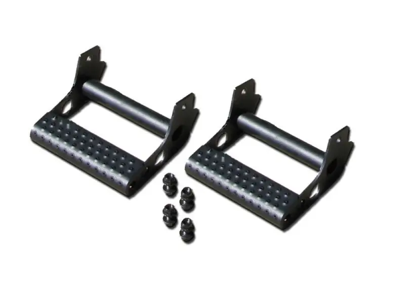 N-Fab Rkr Universal Detachable Step - Pair - Tex. Black 2
