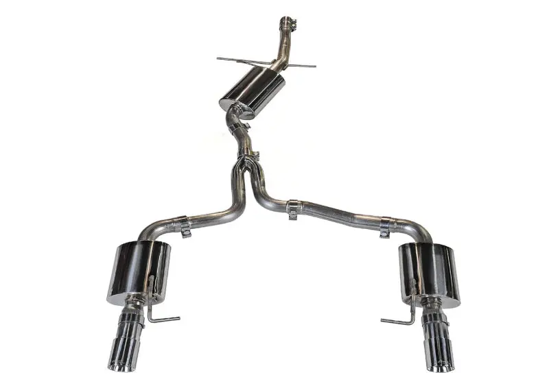 Awe Tuning Audi B8.5 All Road Touring Edition Exhaust - Dual Outlet Diamond Black Tips 1