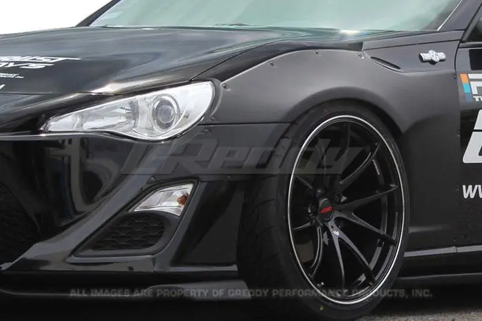 Greddy X Rocket Bunny Front Over-Fender & Front Bumper Trim (4 Pcs) 2