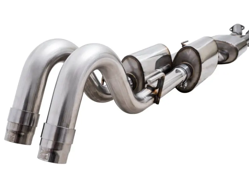 Awe 2016-2022 Toyota Tacoma 0Fg Exhaust With Bashguard - No Tips 1