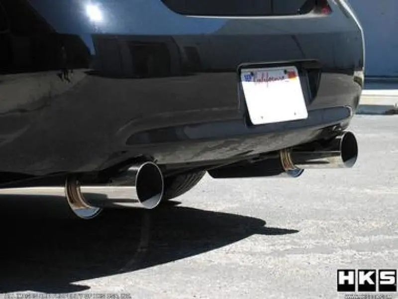 Hks 09-13 G37 Sedan Hi-Power Rear Muffler (Sus304 No Coating) 1