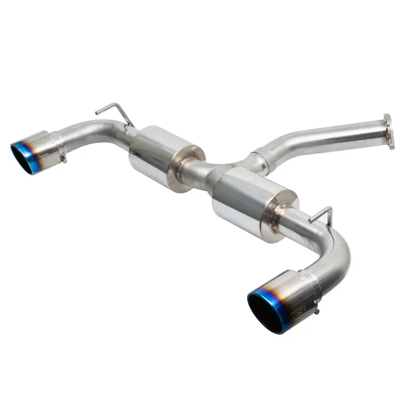 Injen 19-22 Hyundai Veloster N L4 2.0L Turbo Performance Ss Axle Back Exhaust System - Burnt Ti Tips 1