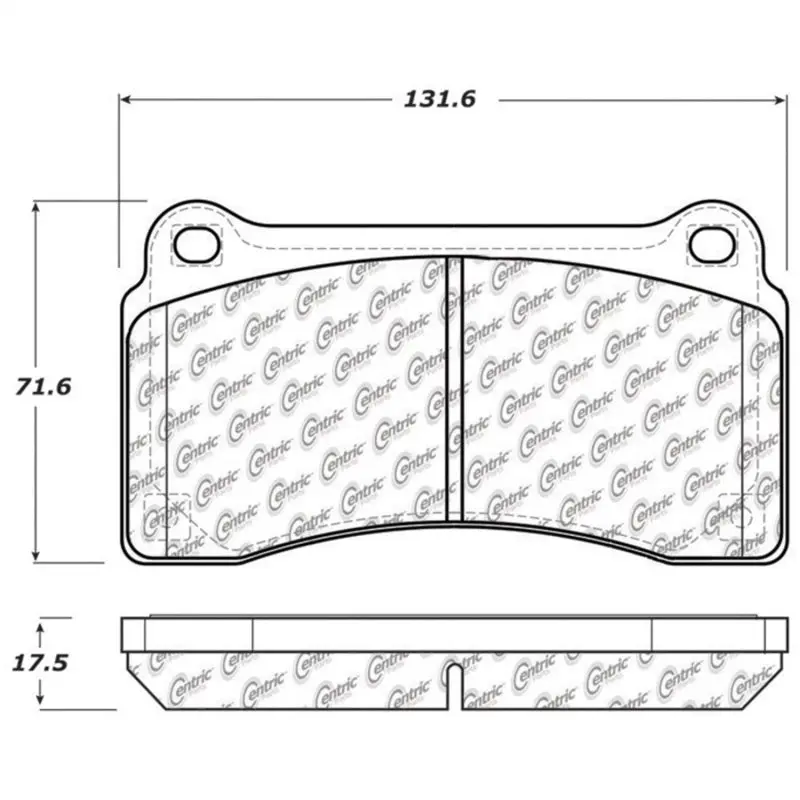Stoptech Street Touring Brake Pads - Rear 1