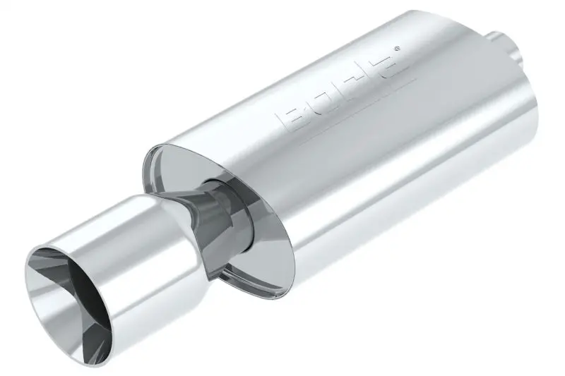 Borla Wailtail Oval 2-1/4In X 5In Side Round Out Boomer Muffler 2