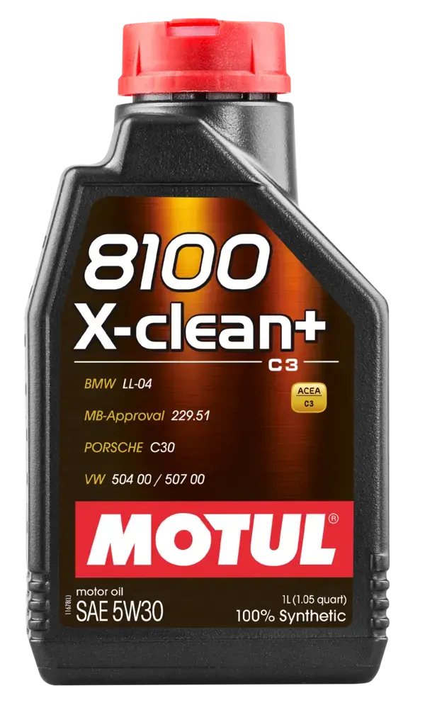 Motul 8100 X-Clean+ 5W-30 1L 106376 1