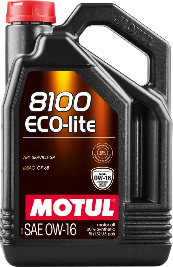 Motul 8100 Eco-Lite 0W-16 4X5l 110379 1