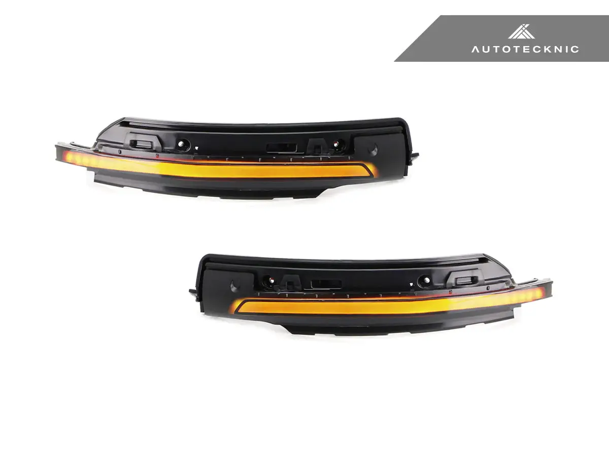 Autotecknic Smoked Dynamic Sequential Led Turn Signal - Porsche Macan 1