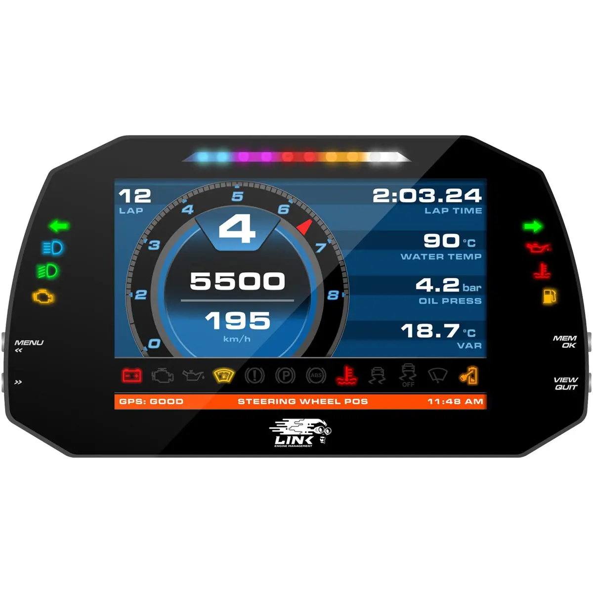 Link Engine Management Link Mxg Strada 7-Inch Dash - Street Edition 1