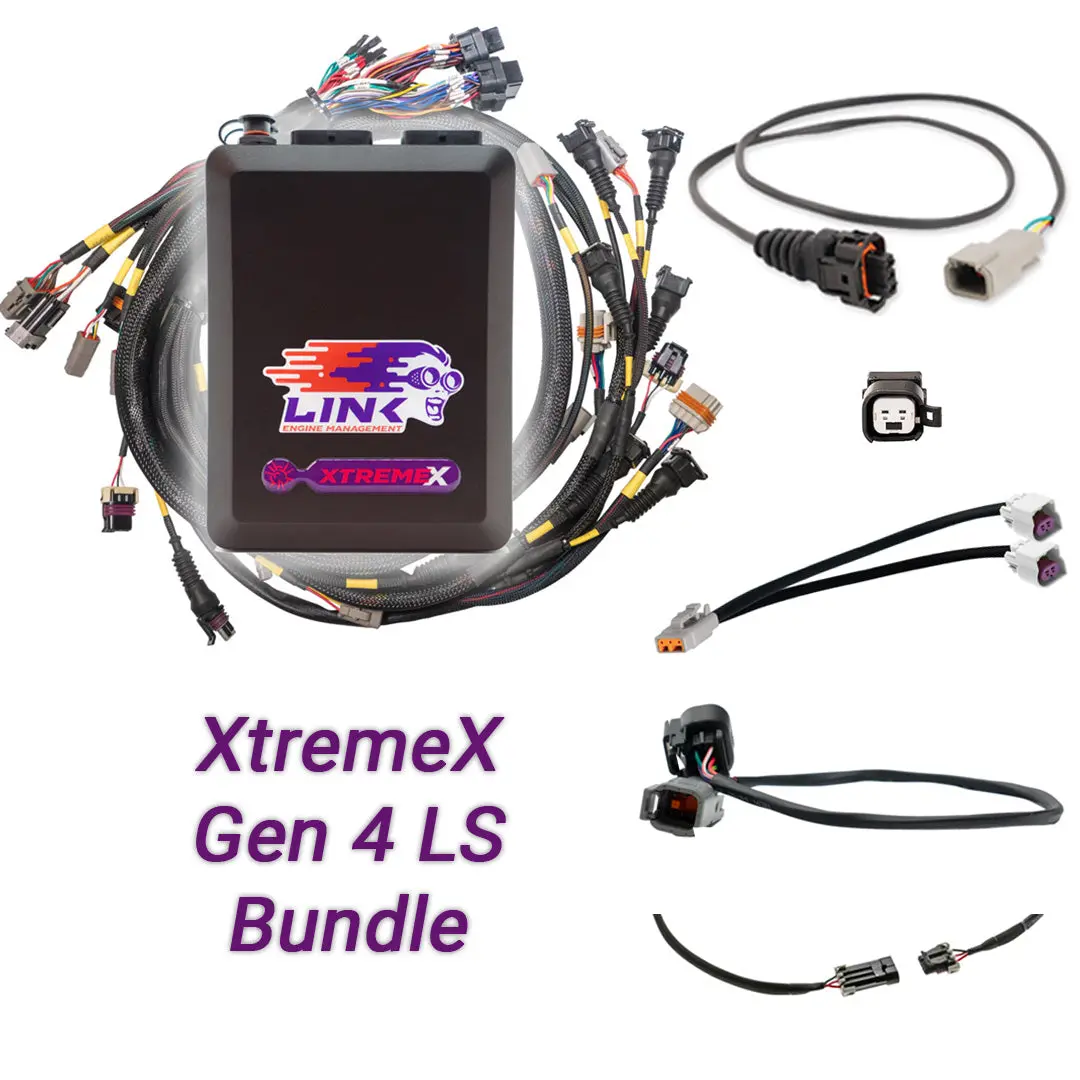 Link Engine Management Gen4 Ls Drive-By-Wire Bundle: G4x Xtremex Ecu + Ls Engine Harness Bundle 1