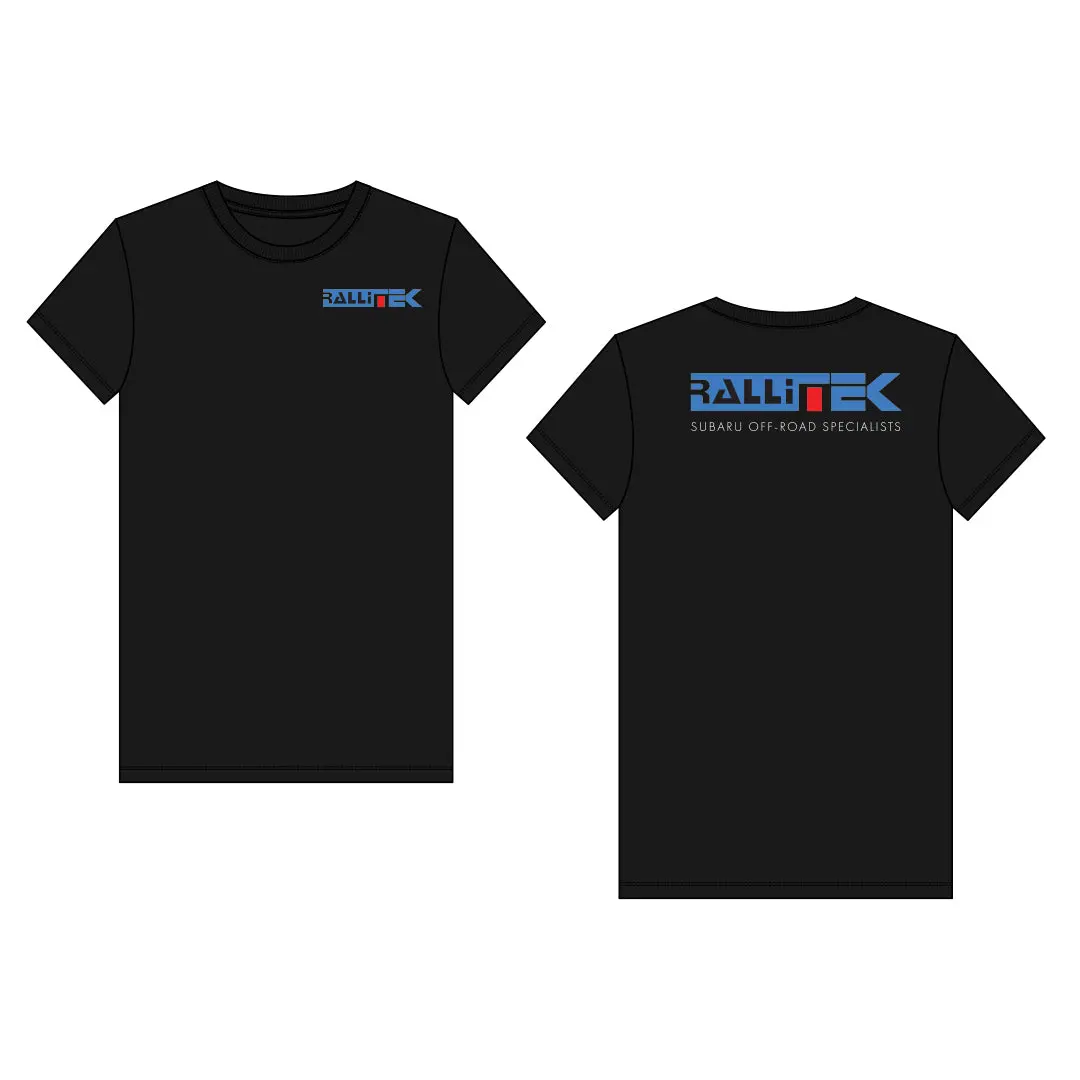 Rallitek Rallitek Rallitek Legacy Classic Black T-Shirt 1