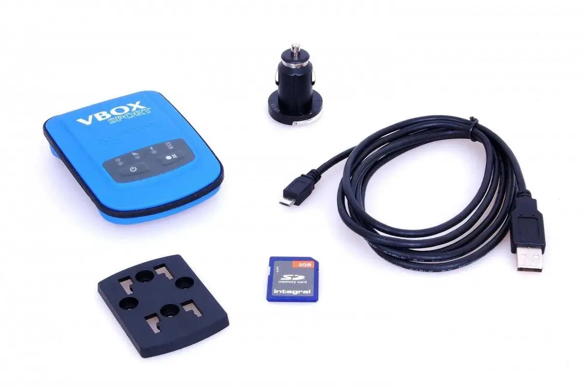 Racelogic Vbox Sport 25Hz Gps Data Logger Bluetooth Lap Timer With Suction Mount 1