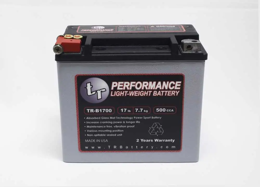Tomioka Racing Tr-B1700r 17 Lbs Right-Side Positive/ 7.7Kg Performance Light-Weight Battery 1