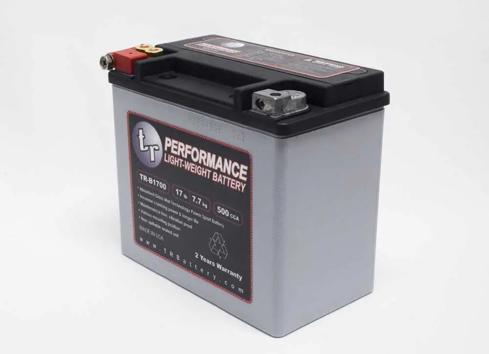 Tomioka Racing Tr-B1700r 17 Lbs Right-Side Positive/ 7.7Kg Performance Light-Weight Battery 2