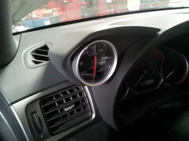 Zero/Sports Single Meter Hood For Subaru Sti /Wrx2008+ 1