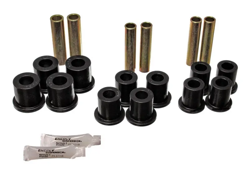 Energy Suspension Black Polyurethane Spring Bushing Kit 1