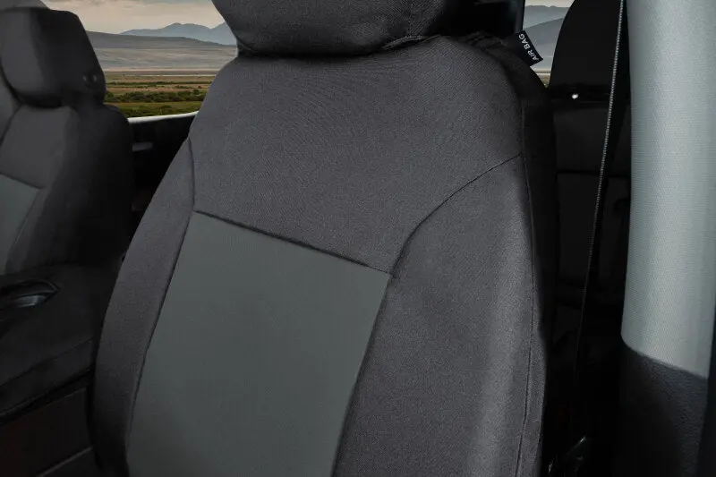 Covercraft Endura Precisionfit Third-Row Seat Covers For 2017–2024 Nissan Armada – Black/Charcoal 1