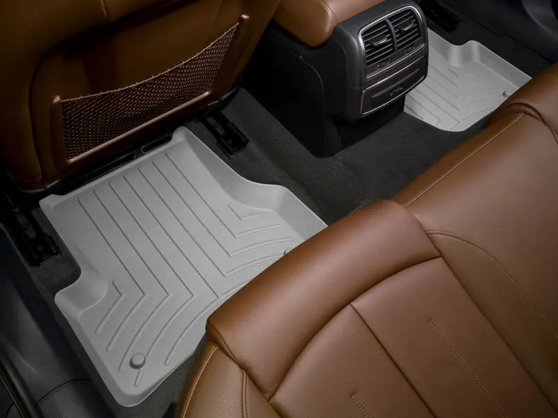 Weathertech Front Floorliner – Custom-Fit, Textured Grey Interior Mat 1