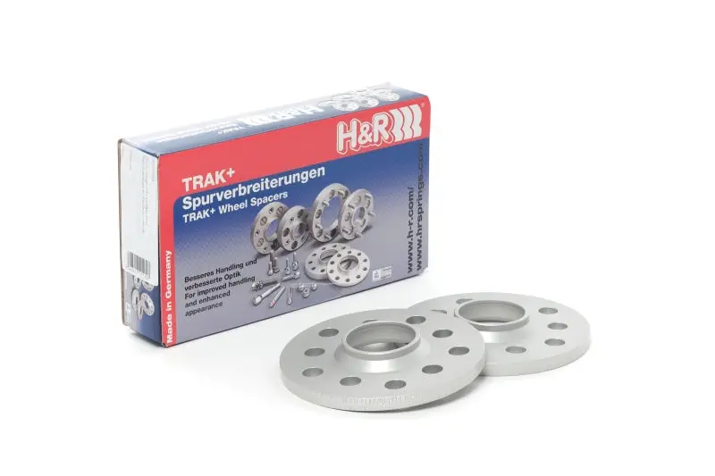 H&R Trak+ 15Mm Wheel Spacer – 5X130 Bolt Pattern, 84Mm Centerbore, M14X1.5 Thread, Black Anodized 1