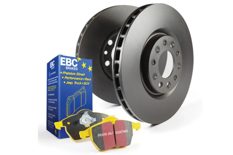 Ebc Yellowstuff Brake Kit For Nissan S13 – Front Pads And Rk Drilled Rotors 1