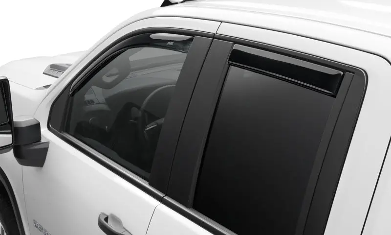 Avs In-Channel Ventvisors For 2022–2023 Toyota Tundra Crewmax – Smoke-Tinted 4-Piece Window Deflectors 1