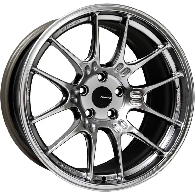 Enkei Gtc02 Hyper Silver Alloy Wheel – 18X8.5", 5X114.3 Bolt Pattern, 43Mm Offset, 75Mm Hub Bore 1