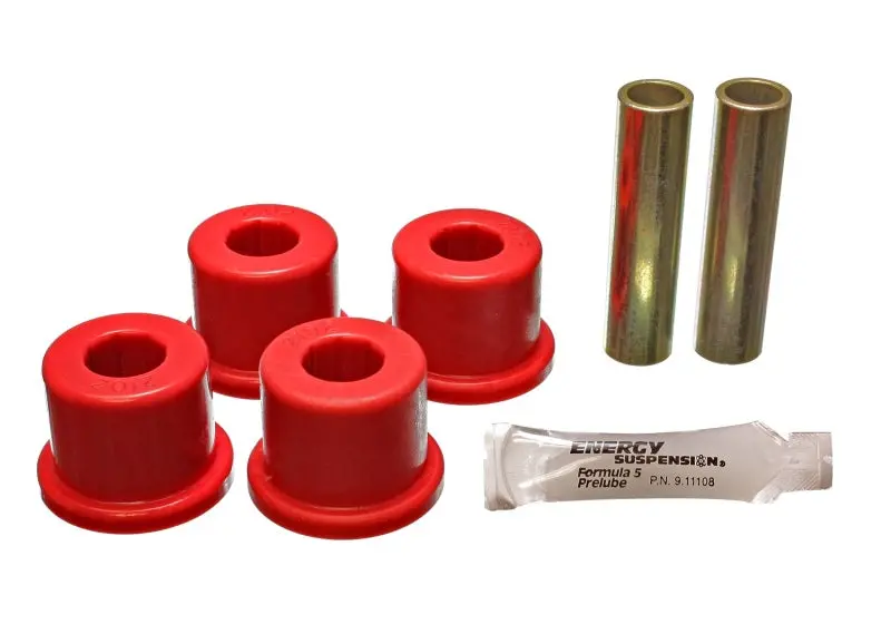Energy Suspension Red Polyurethane Frame Shackle Kit 1
