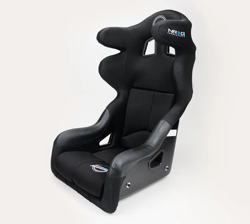 Nrg Fia-Homologated Competition Racing Seat — Medium Size With Head Containment & Fabric Upholstery 1