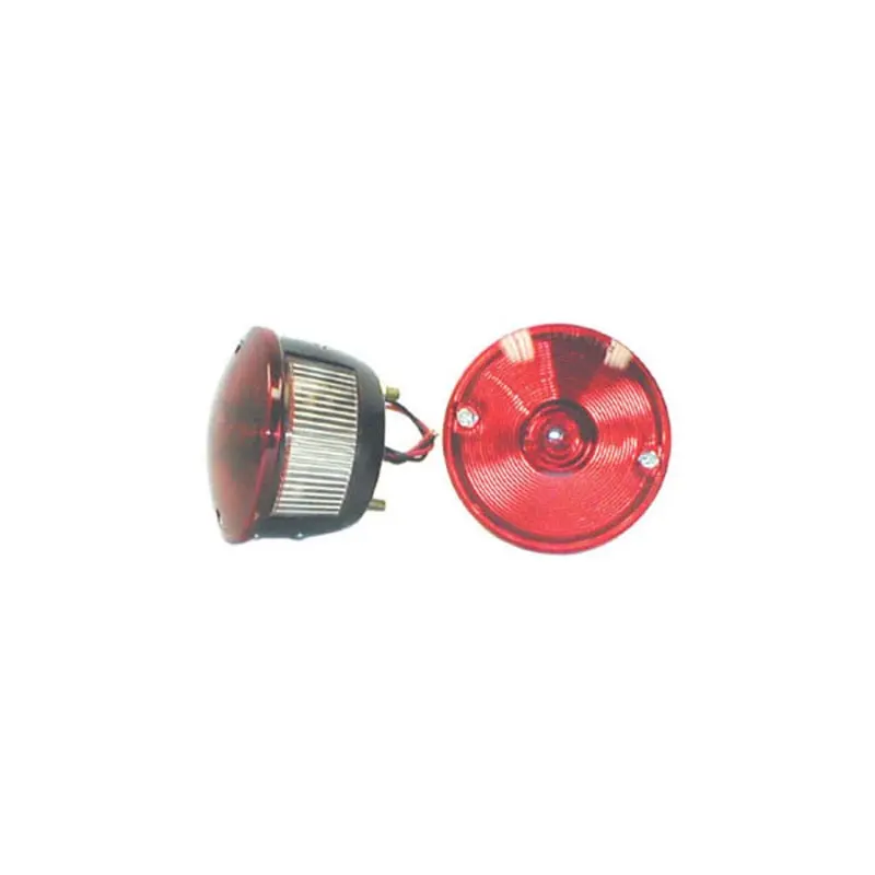 Omix-Ada Round Tail Lamp Assembly For 1945–1975 Willys Cj Series 1