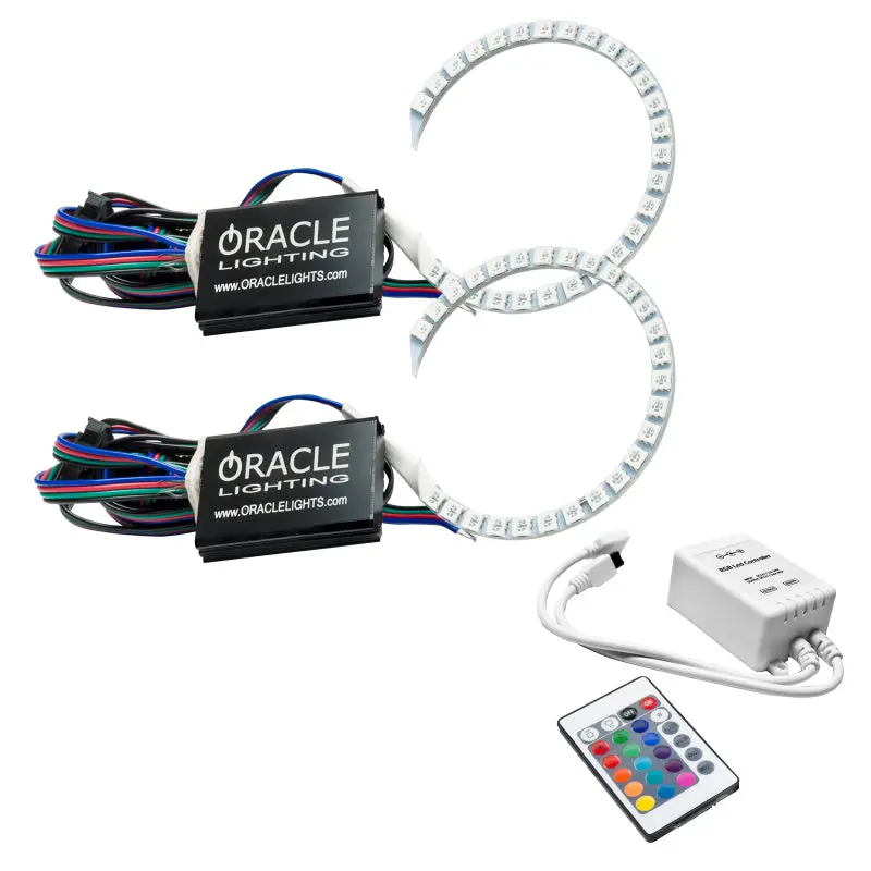 Oracle Colorshift Led Halo Headlight Kit For 2018–2021 Ford Mustang – Includes Simple Controller And Warranty 1