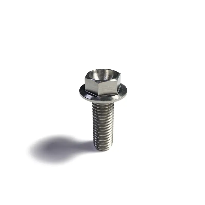 Ticon Titanium Flanged Bolt – M12X35Mm, 1.25Mm Pitch, 17Mm Hex Head 1