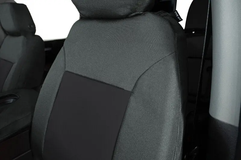 Covercraft Endura Precisionfit Seat Covers – Second Row, Charcoal/Black, For 2016–2023 Toyota Tacoma 1