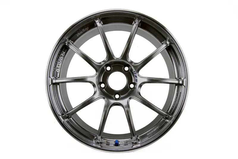 Advan Rzii 18X9.0 Inch +52Mm Offset 5X100 Racing Wheel – Hyper Black Finish 1