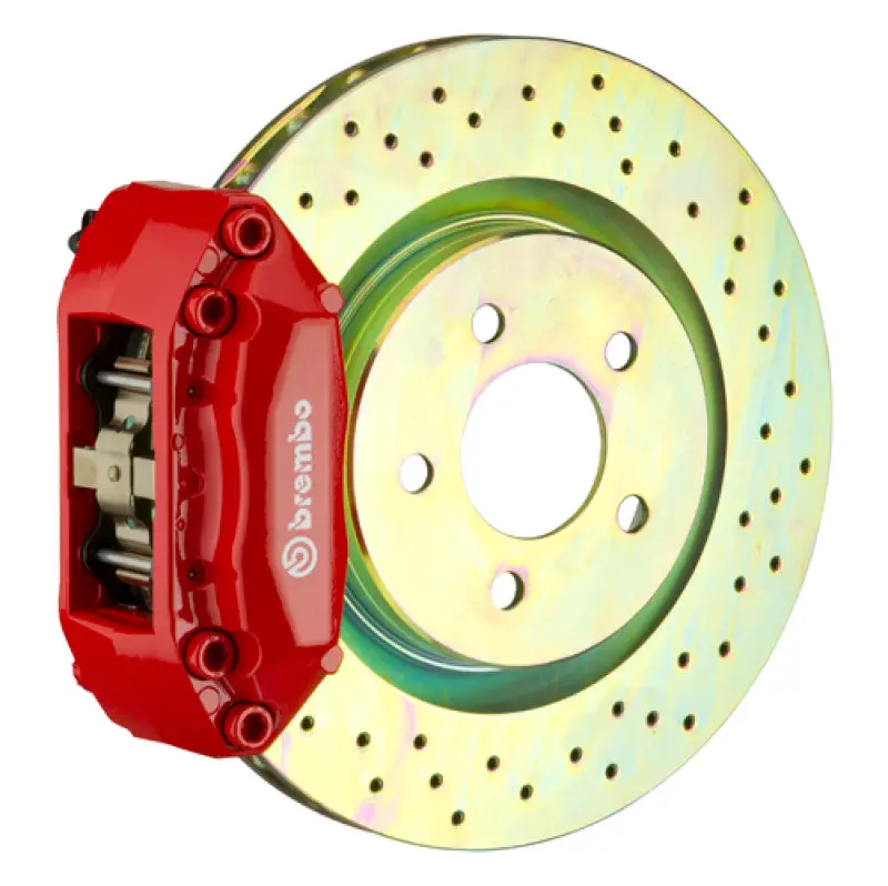 Brembo Gt Big Brake Kit For 2011–2018 Ford Focus S/Se/Sel/Titanium – Drilled 310×28Mm Front Rotors 1