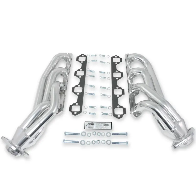 Jba 65-73 Ford Mustang 260-302 Sbf 1-5/8In Primary Silver Ctd Mid Length Header 1