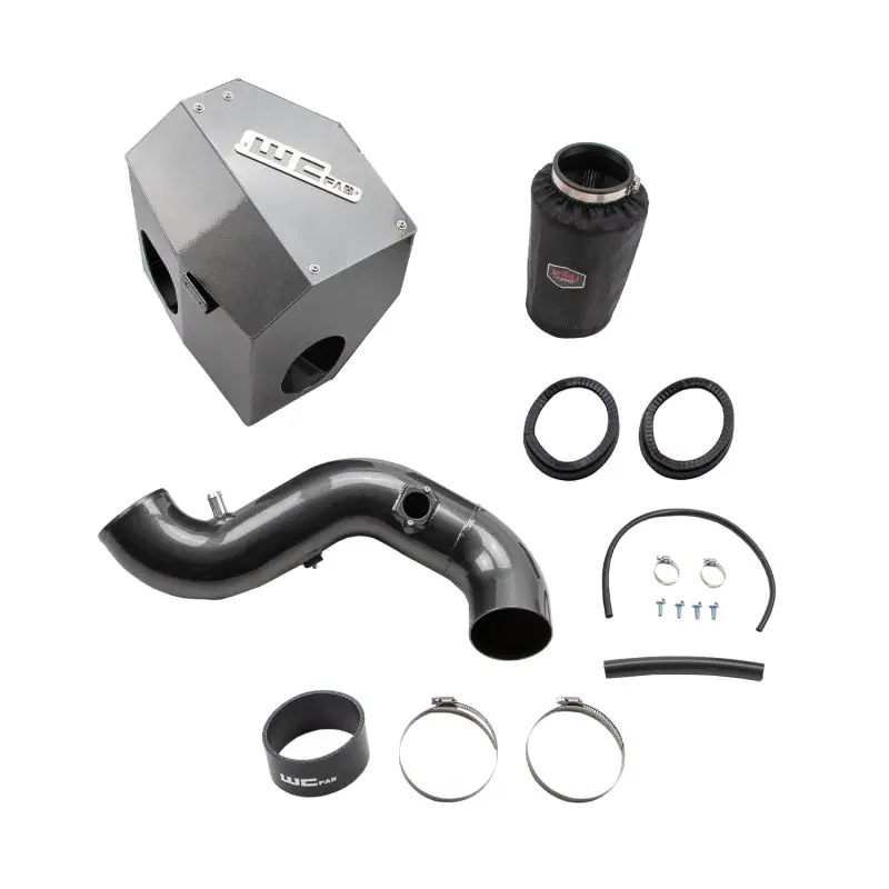 Wehrli 4-Inch Cold Air Intake Kit For Cummins 6.7L Engines (2013–2018) – Illusion Blueberry Finish 1