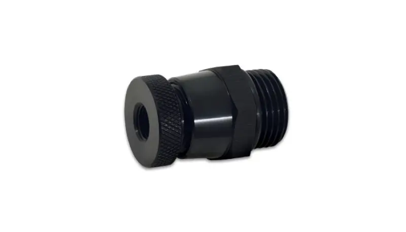 Vibrant Aluminum 8 Orb To 1/8 Npt Drain Valve — Matte Black Finish 1