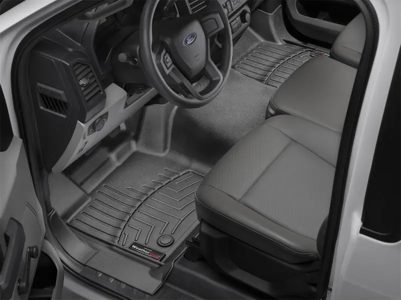 Weathertech Vinyl Floorliners For 2015+ Ford Transit (150/250/350 Models) – Rear, Black 1