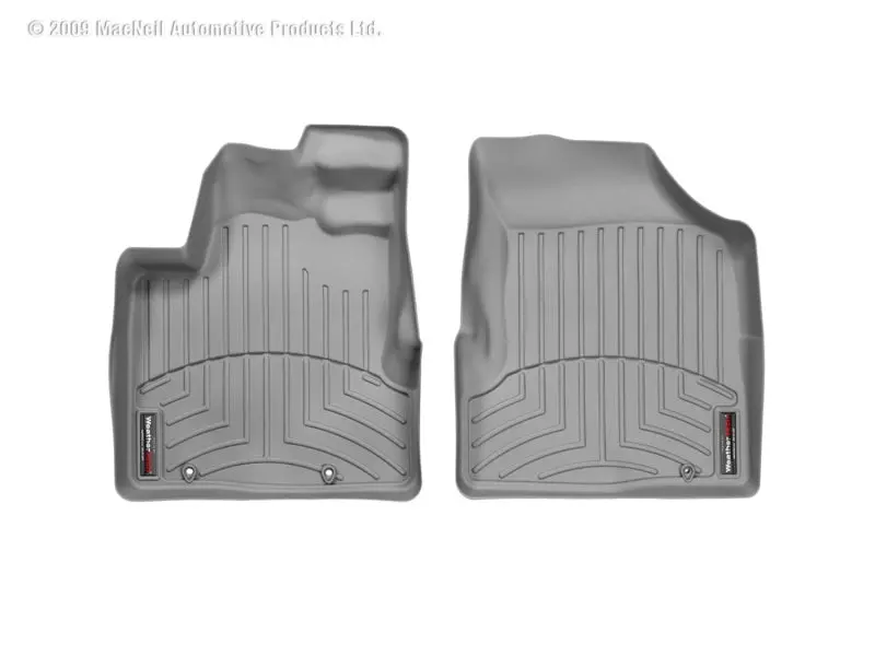 Weathertech Front Floor Liners For 2006+ Honda Ridgeline — Custom-Fit, Grey Trim 1