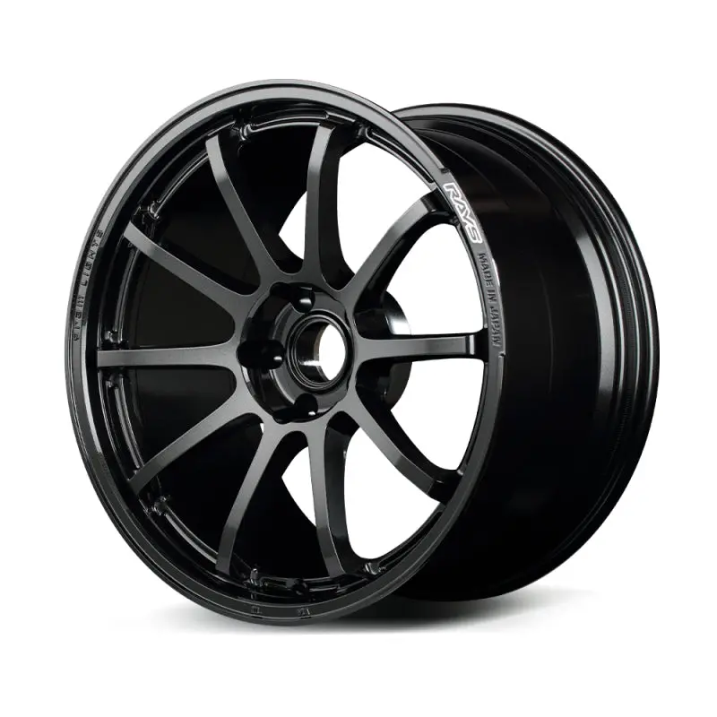 Gram Lights 57Nr 18X9.5 +22 5-114.3 Glass Black Wheel 1