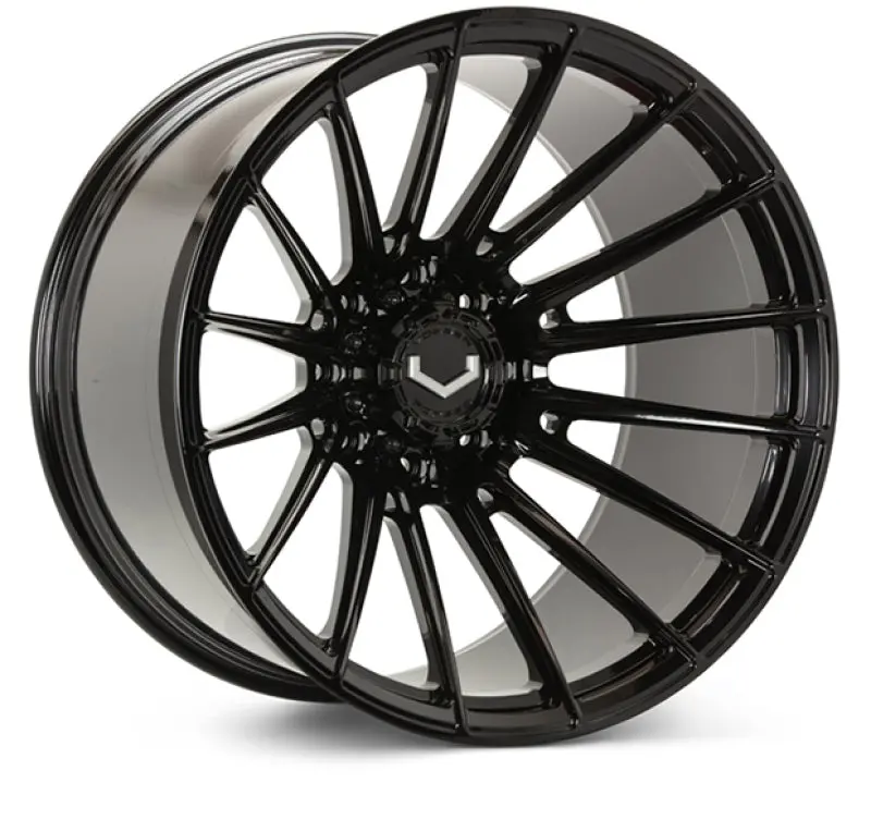 Vossen Vfx-01 Forged Wheel – 20X10In, 8X165.1Mm, Et18 Offset, Super Deep Lip, Gloss Black Finish 1