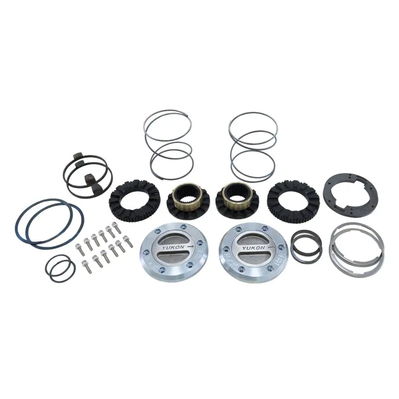 Yukon Hardcore Locking Hub Kit With Spin-Free System – Fits 1994–1999 Dodge Dana 60 Axles 1