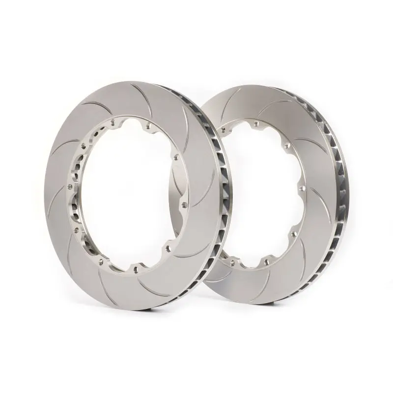 Girodisc Slotted Front Brake Rotors For Mclaren 600Lt – Two-Piece Floating Design 1