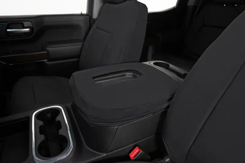 Covercraft Endura Precisionfit Front Row Seat Covers For 2016–2024 Honda Ridgeline — Black/Black 1