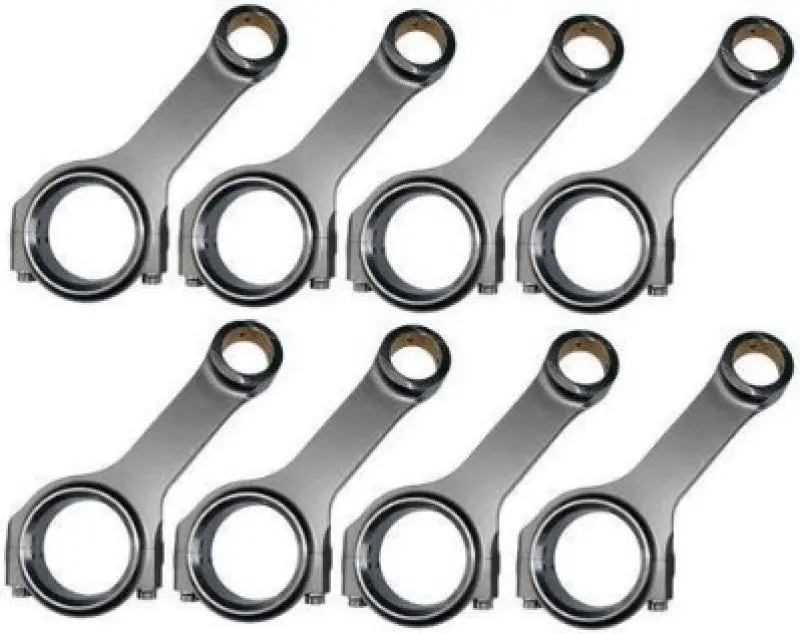 Carrillo Pro-H Connecting Rod Set For 1994–2003 Ford 7.3L Powerstroke Diesel – 7.130" Length, 7/16" Wmc Bolts (8-Piece) 1