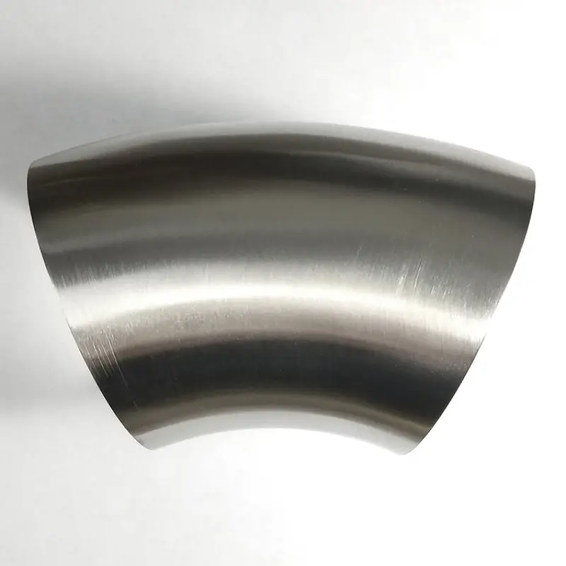 Stainless Bros 2.13In Ss304 45 Deg Mandrel Bend Elbow - 1D Radius 16Ga/.065In Wall (No Leg) 1
