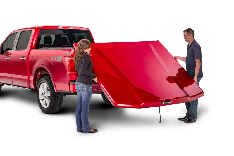 Undercover Elite Lx Hard Tonneau Cover – Fits 2018–2019 Toyota Tacoma 6-Foot Bed, Calvary Blue (Requires Factory Deck Rails) 1
