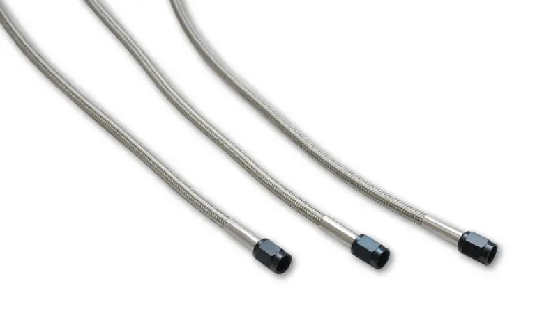 Vibrant Universal Oil Feed Kit — 4Ft Teflon-Lined Stainless Steel Hose With Pre-Attached -4An Female Fittings 1