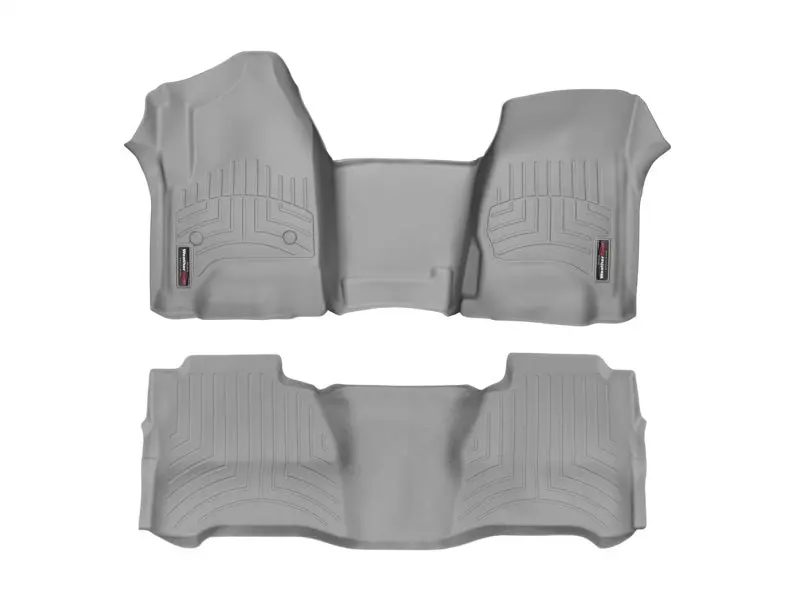 Weathertech Rear Floorliner – Gray All-Weather Interior Mat 1