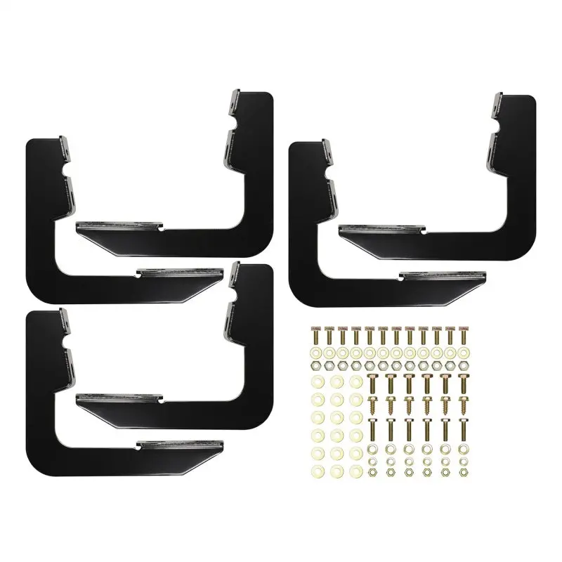 Westin Running Board Mount Kit For 2002–2009 Chevrolet/Gmc/Isuzu/Oldsmobile Trailblazer – Black Hardware 1